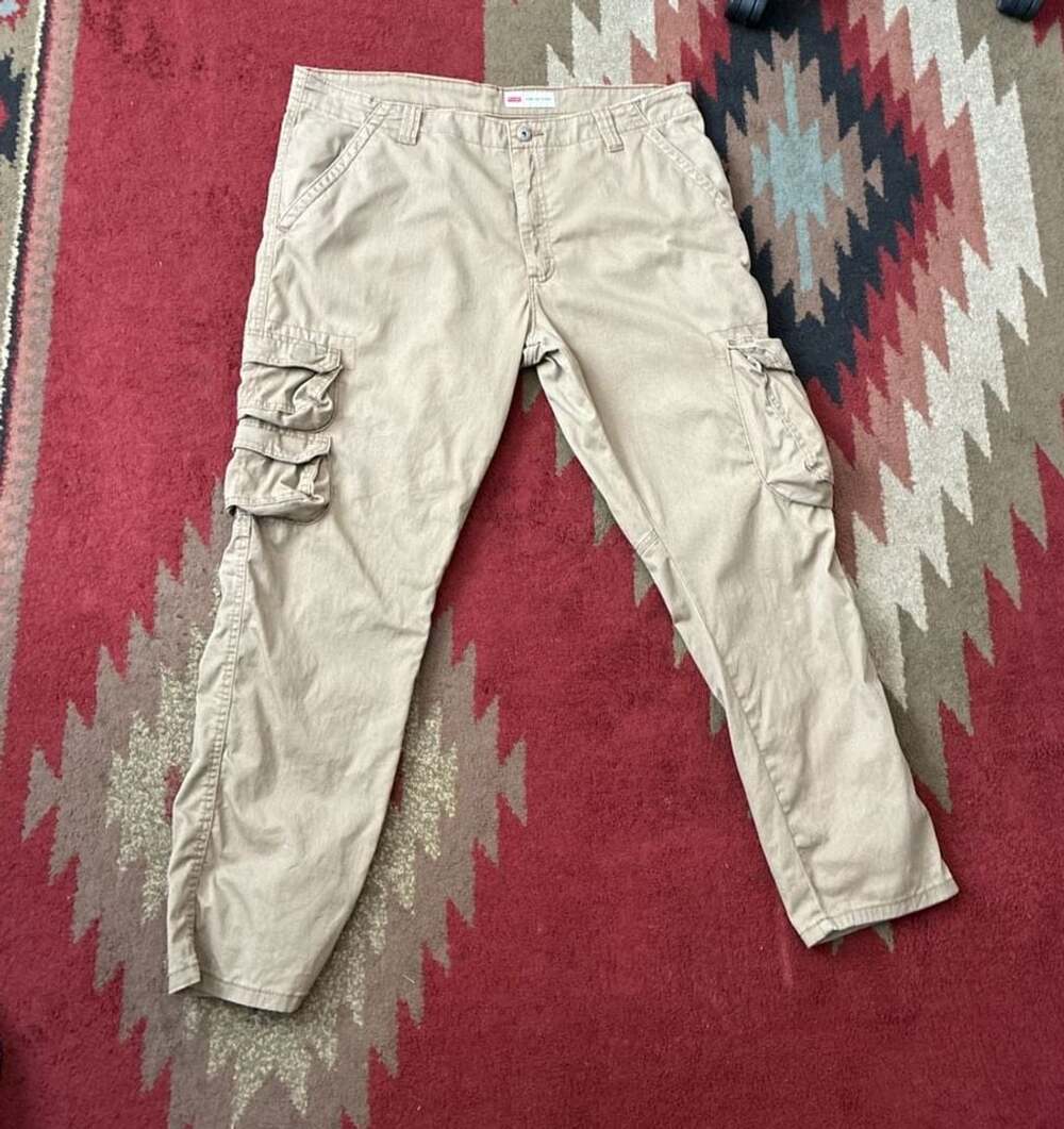 Wrangler Men's Regular Taper Cargo Pants Khaki 38x30